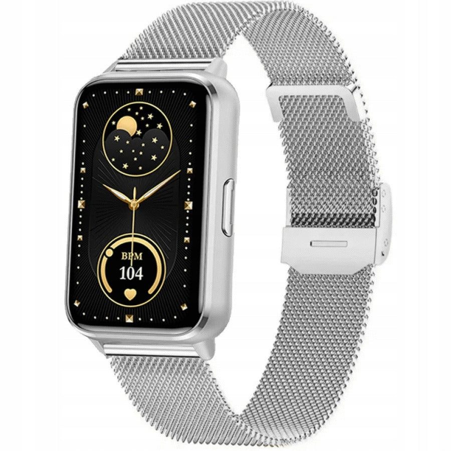 SMARTWATCH with AMOLED Women's SMS WATCH SPORT HEALTH GOLD MENU PL Brand Rubicon