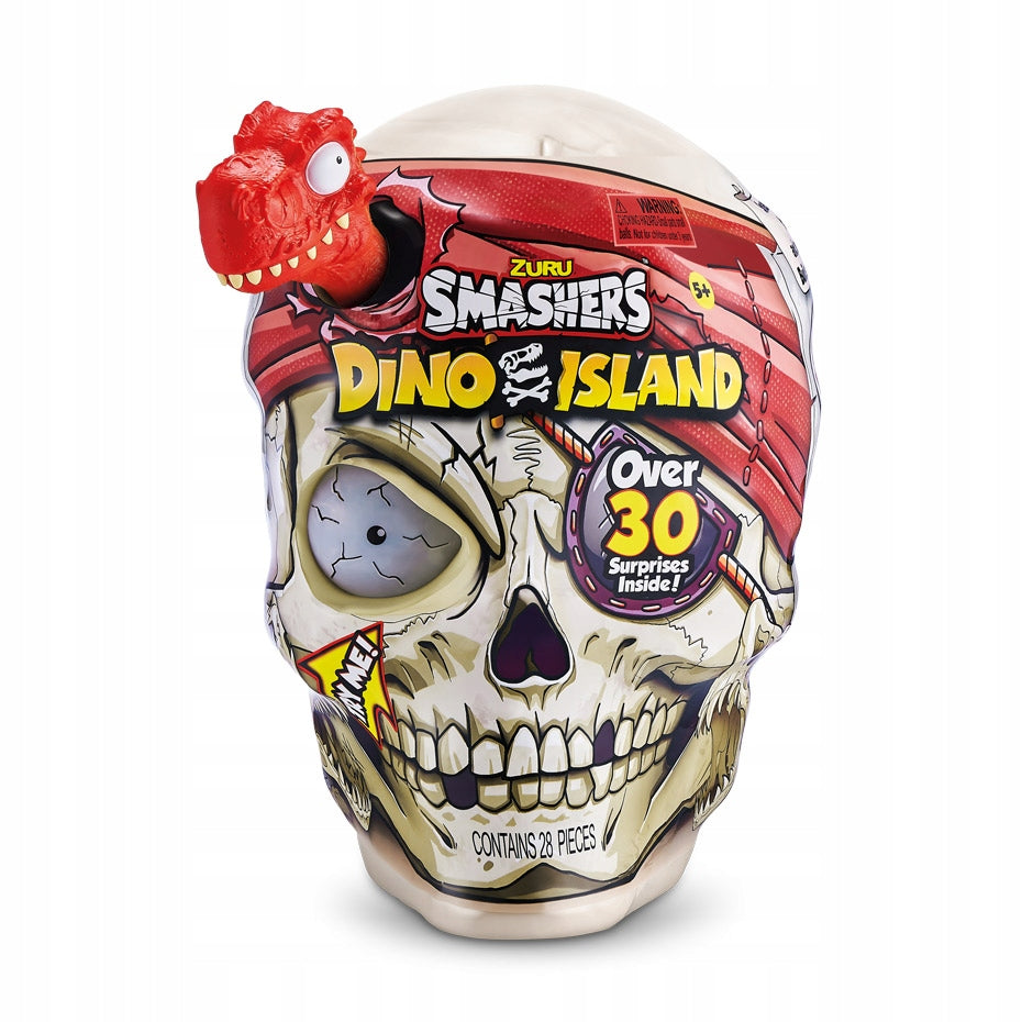 Piratenschädel mit 30 Überraschungen in Zuru Smashers Dino Island 