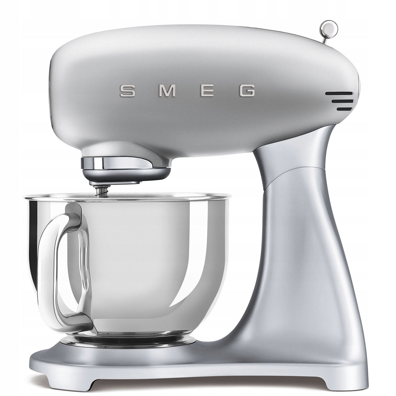 SMEG - Planetary Mixer, Silver SMF02SVEU 50's Style