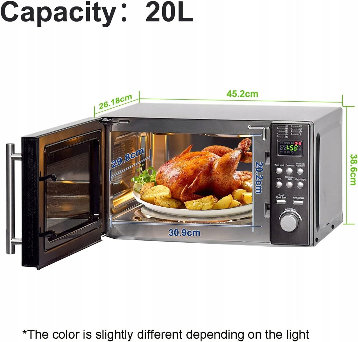 SMETA microwave oven with grill EAN (GTIN) 0720462815119