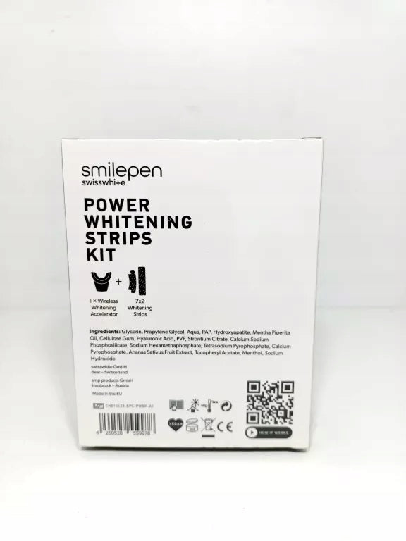 SMILEPEN POWER WHITENING STRIPS KIT 7X2 & LED Brand no brand