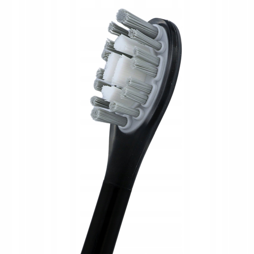 SMILESONIC Perfect Clean Sonic Toothbrush Tips Replacement Black Medical device no