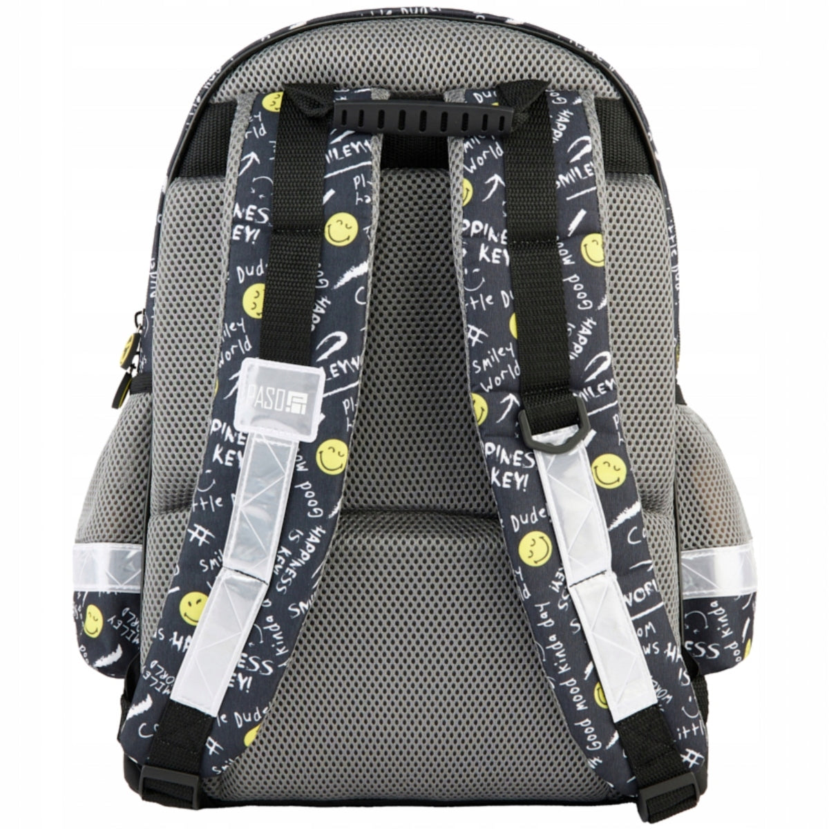SMILEY CHILDREN'S SCHOOL BACKPACK FOR GRADES 1-4 SATCHEL PASO SMILEY EMOTE Brand Paso