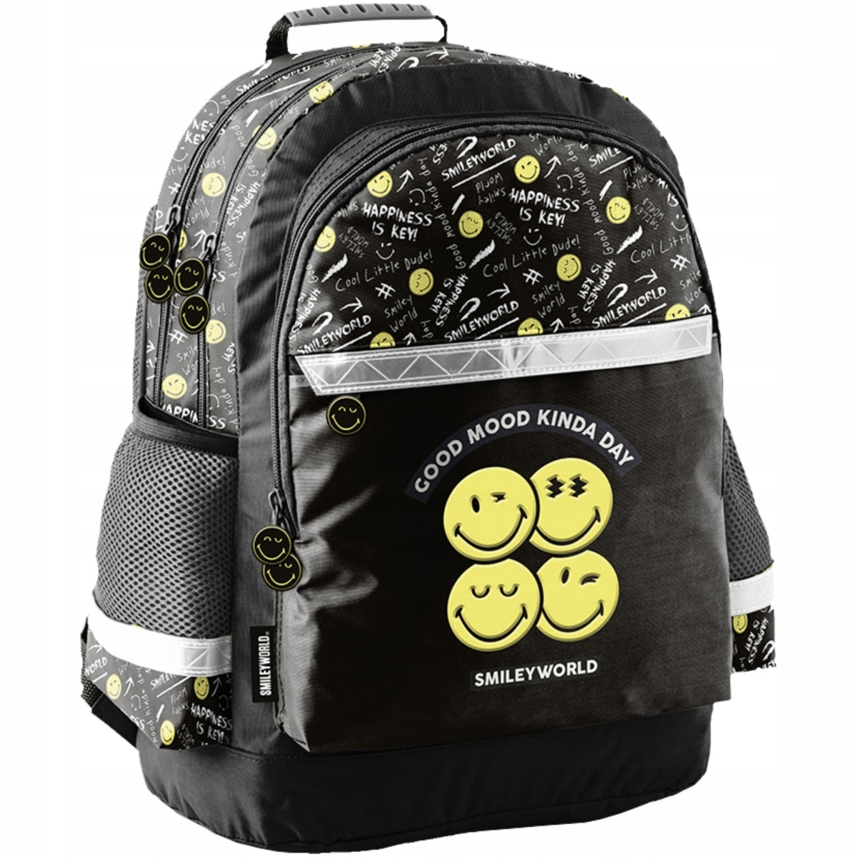SMILEY CHILDREN'S SCHOOL BACKPACK FOR GRADES 1-4 SATCHEL PASO SMILEY EMOTE Packaging status original