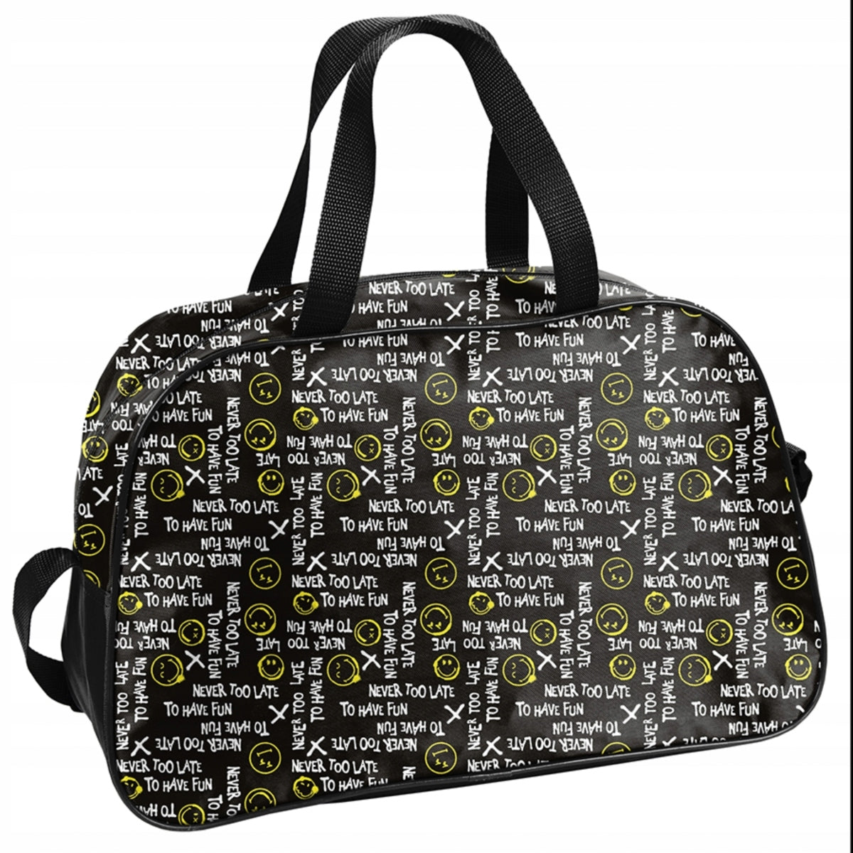 SMILEY SPORTS BAG FOR SWIMMING POOL FOR BOYS FOR TRIPS EMOTICONS PASO EAN (GTIN) 5903162136431