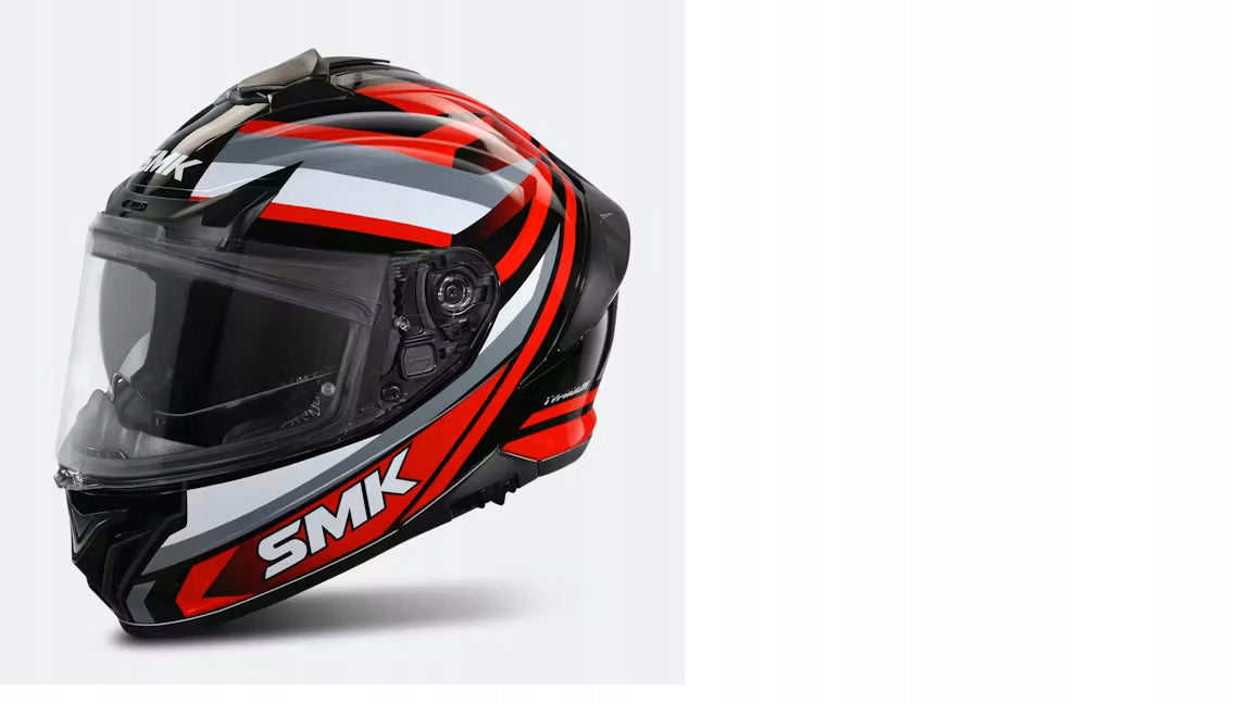 SMK TYPHOON FREERIDE FULL FACE HELMET RED S