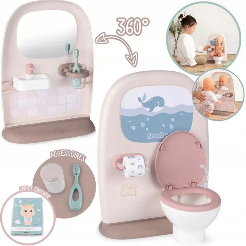 Lėlės aksesuarai Smoby Toilettes