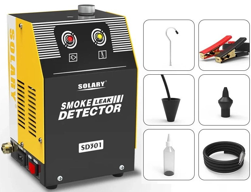 SMOKE GENERATOR LEAK TESTER SOLARY SD301 SMOKER COMPRESSOR!!! Brand SOLARY
