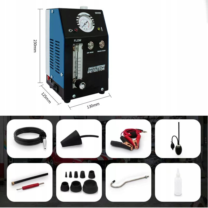 SMOKE GENERATOR LEAK TESTER Smoke blower SOLARY SD305 FULL SET!!! EAN (GTIN) 70013467945875