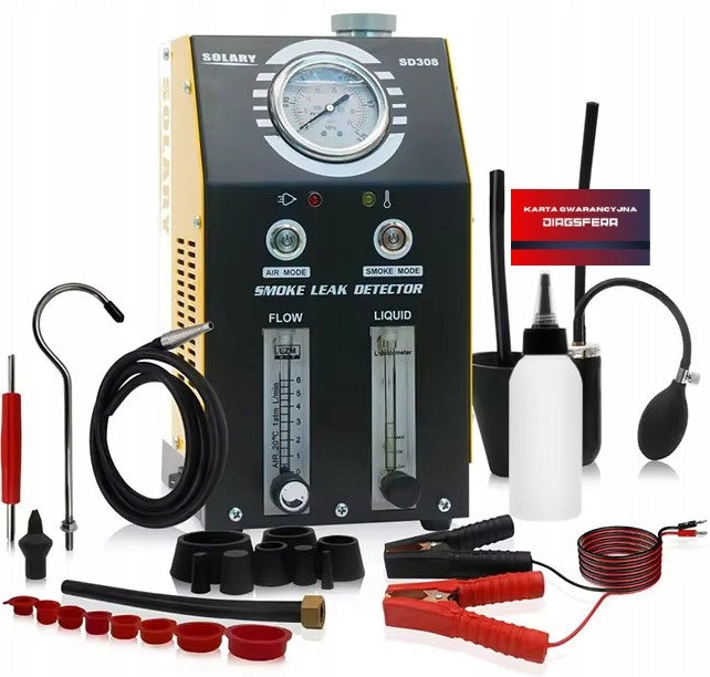 SMOKE GENERATOR LEAK TESTER Smoke blower SOLARY SD308 FULL SET!!! Batteries included no