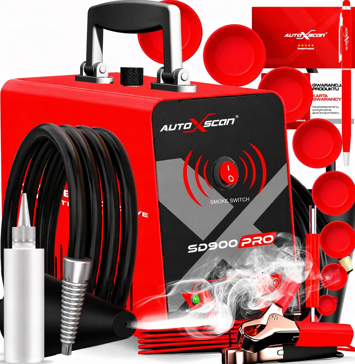 SMOKE GENERATOR SD900 PRO SMOKE TIGHTNESS TESTER + CORK SET FREEBIE!!