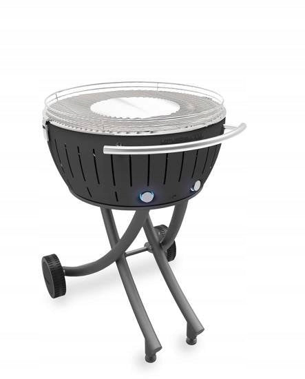 SMOKELESS CHARCOAL GRILL LOTUSGRILL GARDEN LARGE SET MOBILE TROLLEY XXL