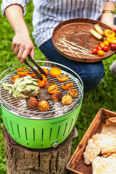 SMOKELESS CHARCOAL GRILL LOTUSGRILL PORTABLE GARDEN 32cm PROTECTIVE BAG Manufacturer code G-GR-34P