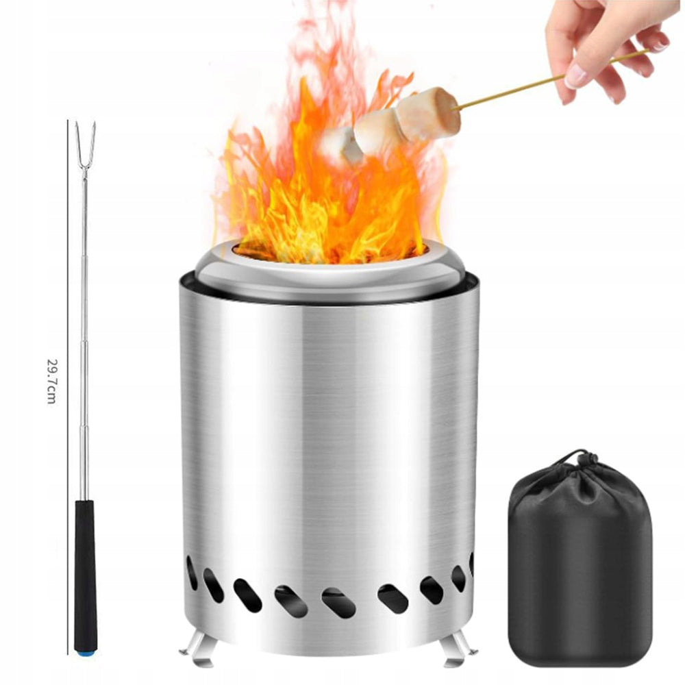 SMOKELESS FIRE PIT, PORTABLE STAINLESS STEEL FIRE PIT FOR FIRE PIT Manufacturer code Małe palenisko stołowe