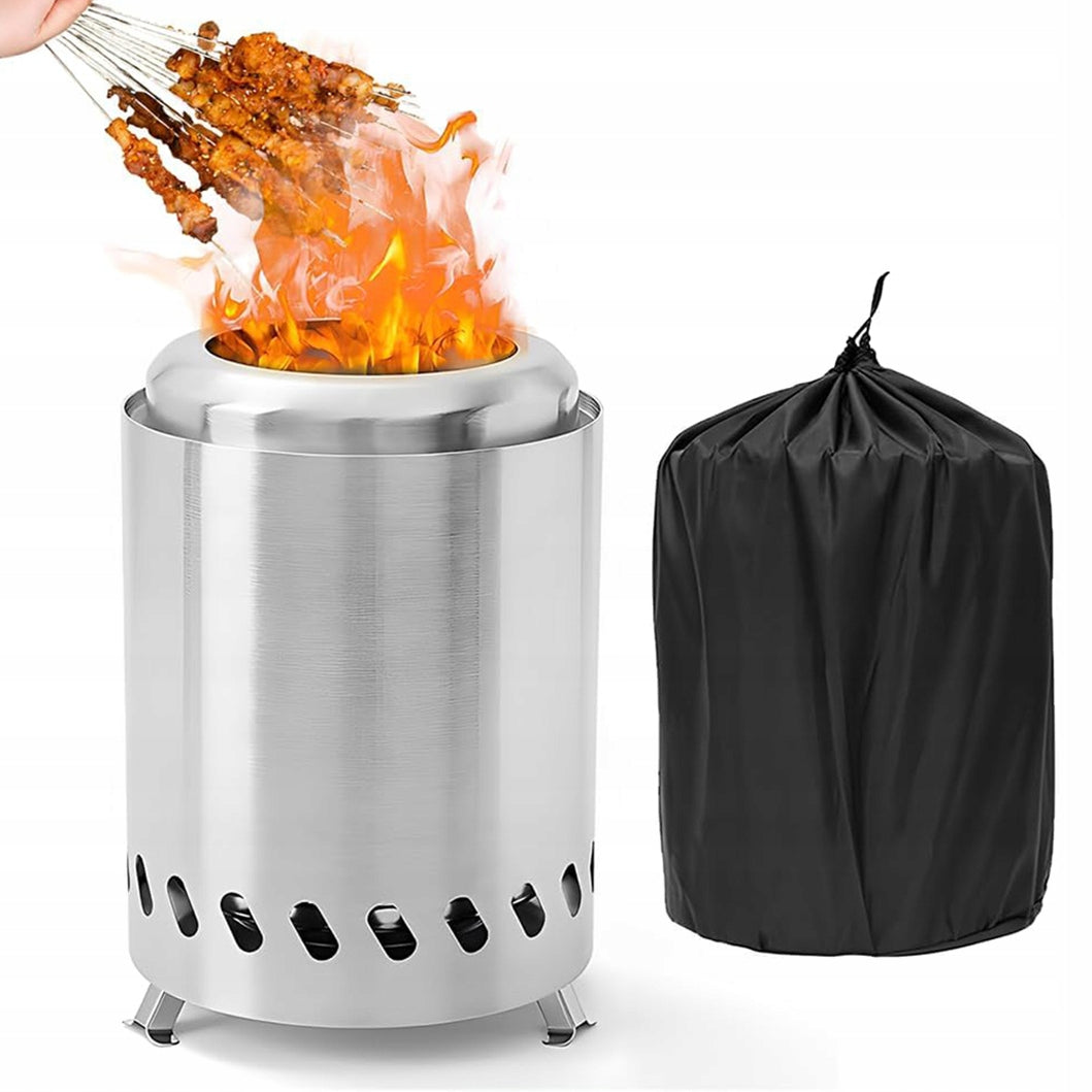 SMOKELESS FIRE PIT, PORTABLE STAINLESS STEEL FIRE PIT FOR FIRE PIT Packaging status original