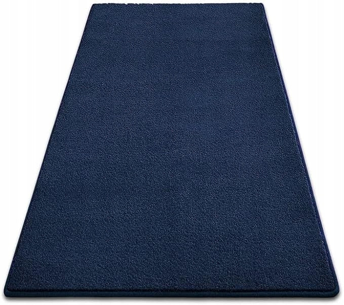 SMOOTH ROOM RUG NAVY BLUE 160X200 LIVING ROOM BEDROOM TO SIZE EAN (GTIN) 5905778951385