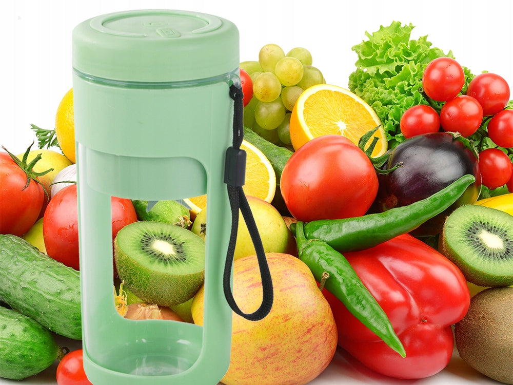 SMOOTHIE BLENDER PORTABLE USB WIRELESS ICE SHREDDER LANYARD Packaging status original
