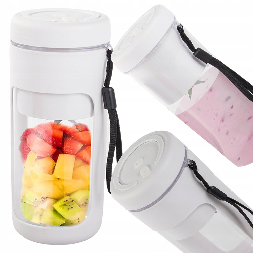 SMOOTHIE BLENDER PORTABLE USB WIRELESS ICE SHREDDER LANYARD