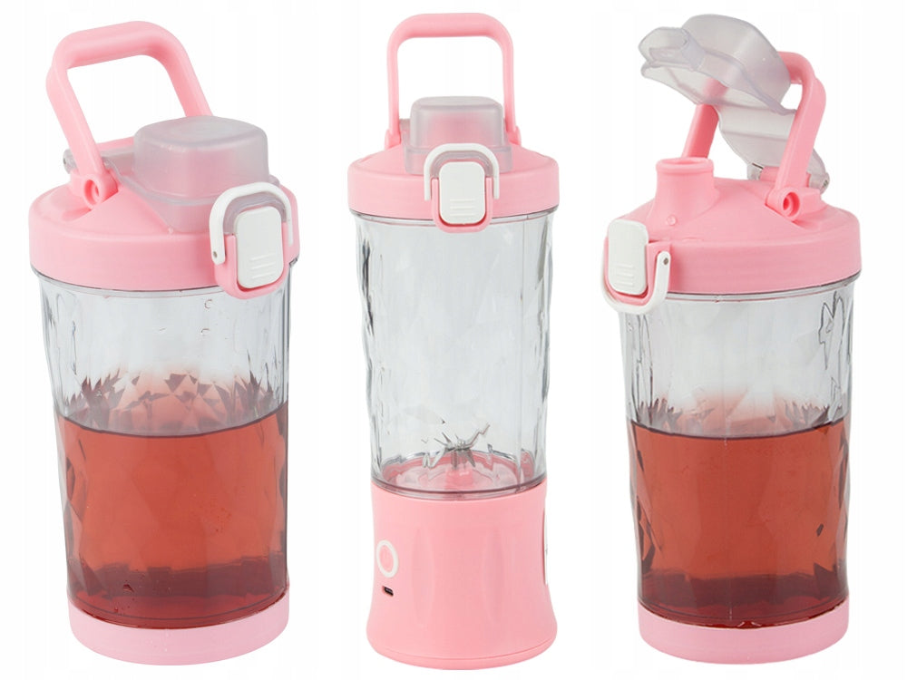 SMOOTHIE BLENDER PORTABLE USB WIRELESS ICE SHREDDER ROSES Brand Verk Group