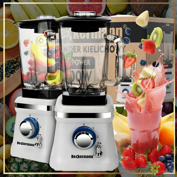 SMOOTHIE COCKTAIL BLENDER STRONG 1600W 1,6L CRUSHES PREMIUM ICE Power rating 1600 W