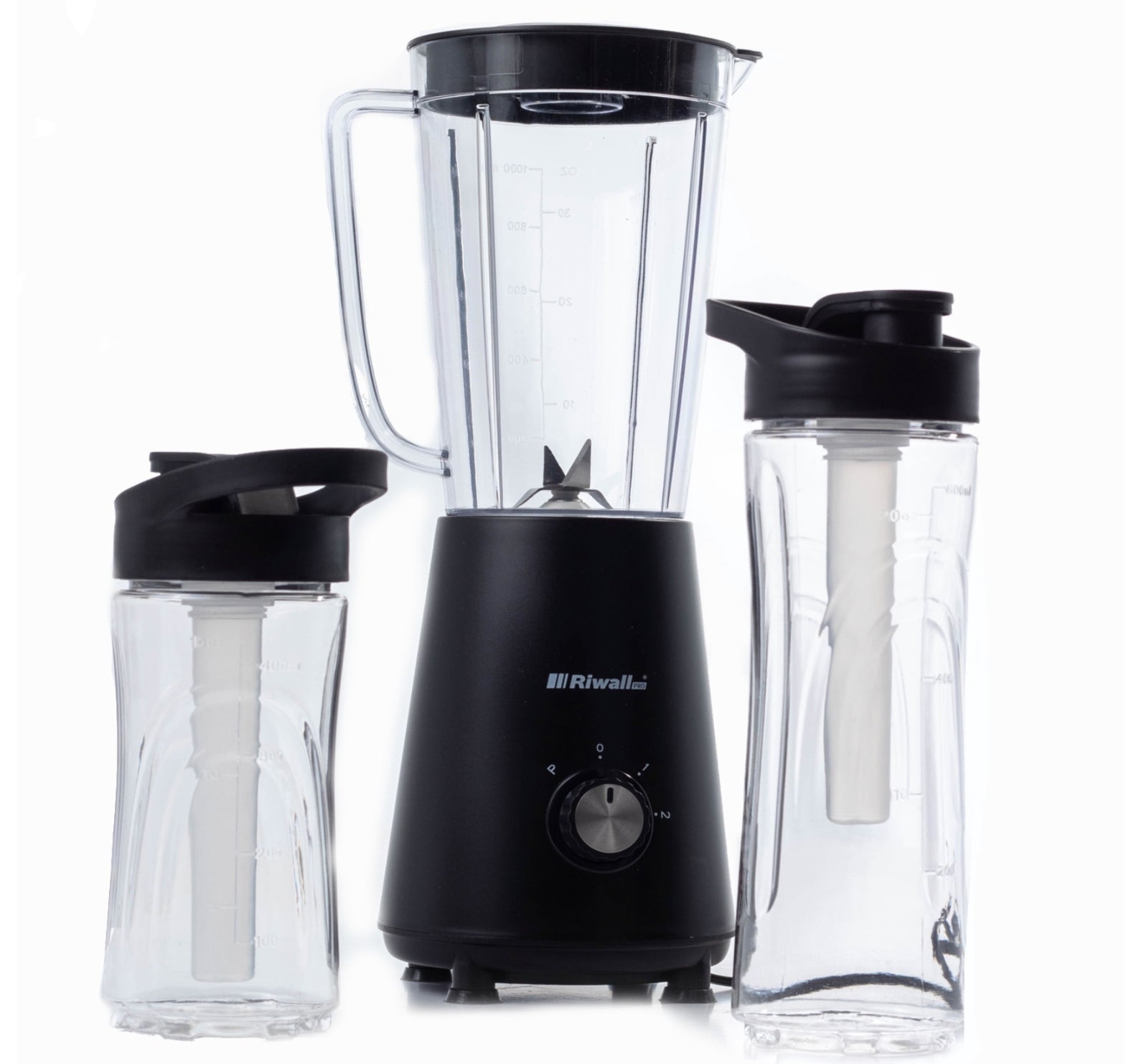 SMOOTHIE CUP BLENDER + 2 WATER BOTTLES + 2 COOLING CARTRIDGES 5in1 STRONG Manufacturer code MIKSER DO KOKTAJLI CZARNY MOCNY SZKLANY
