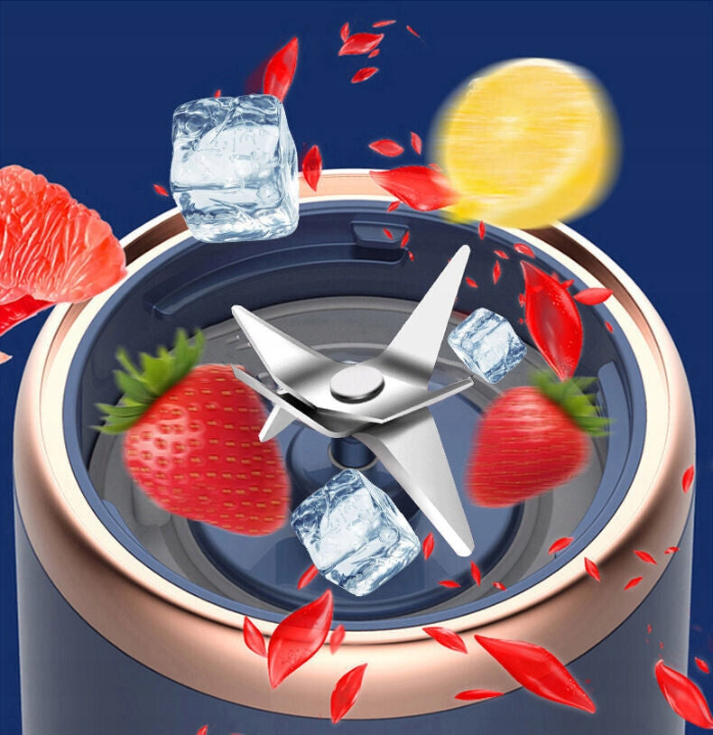 SMOOTHIE JUICE BLENDER WIRELESS PORTABLE 1500MAH 400ML Model Mini Sokowirówka