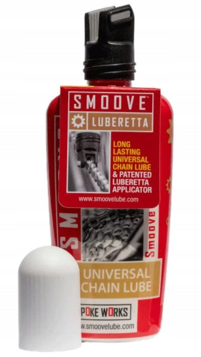 SMOOVE WAX LUBRICANT FOR BICYCLE CHAIN 125 ML APPLICATOR LUBERETTA Brand Smoove
