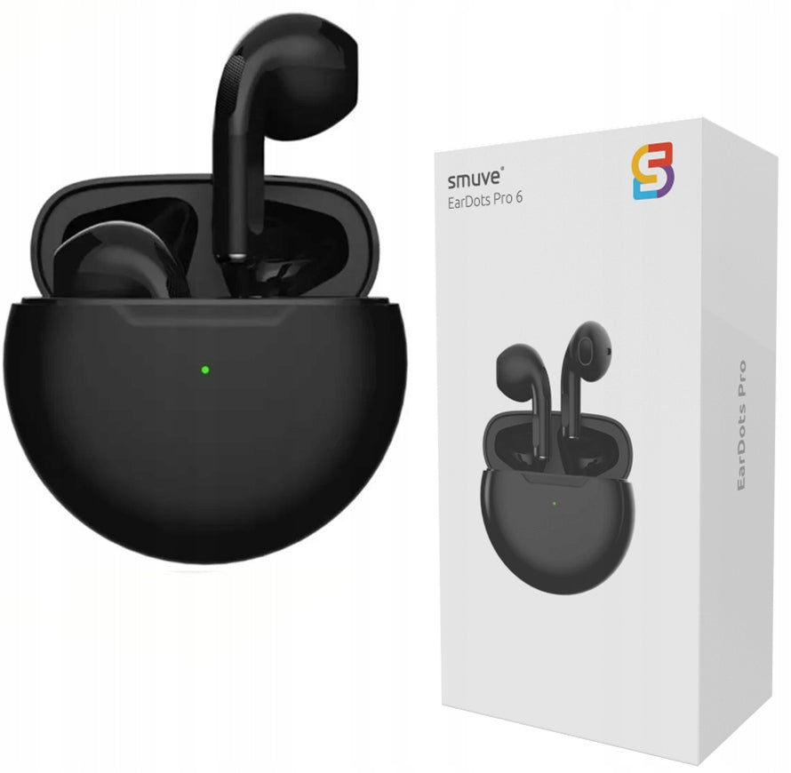 SMUVE EarDots Pro 6 Bluetooth Powerbank Wireless Headphones Brand no brand