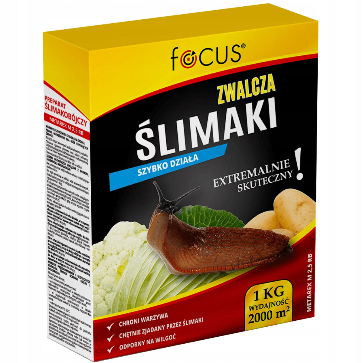 SNAIL POISON 2KG PREPARATION METAREX AGENT FOR SNAILS STRONG GRANULES Packaging status original