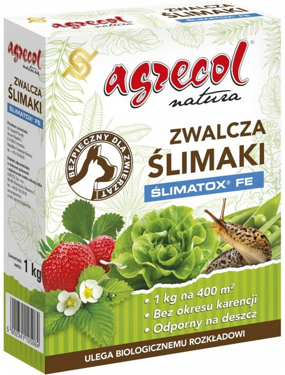 SNAILTOX FE SNAIL REMEDY granules SAFE FOR ANIMALS 1KG Packaging status original