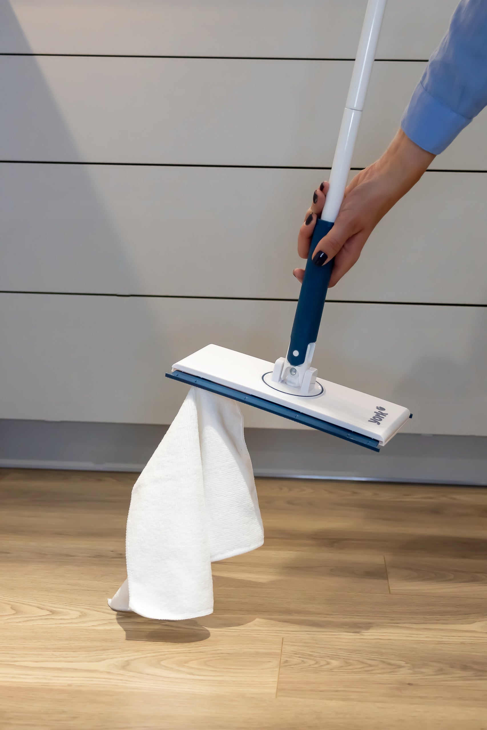 SNAPPY flat mop + microfiber cloth YORK rotating light each cloth Manufacturer code MOP SNAPPY 4082230-003217