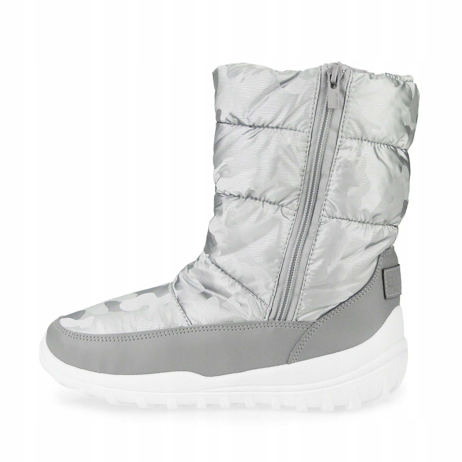 Schneestiefel für Damen Big Star 10979, grau 