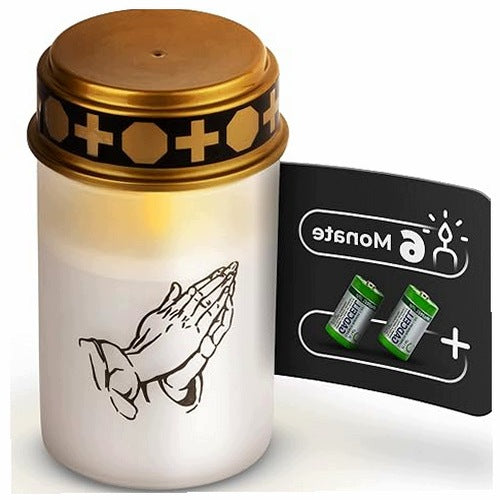 SNITCH LED WHITE FLICKERING EFFECT BATTERY MEMORY CEMETERY CHRISTMAS GIFT