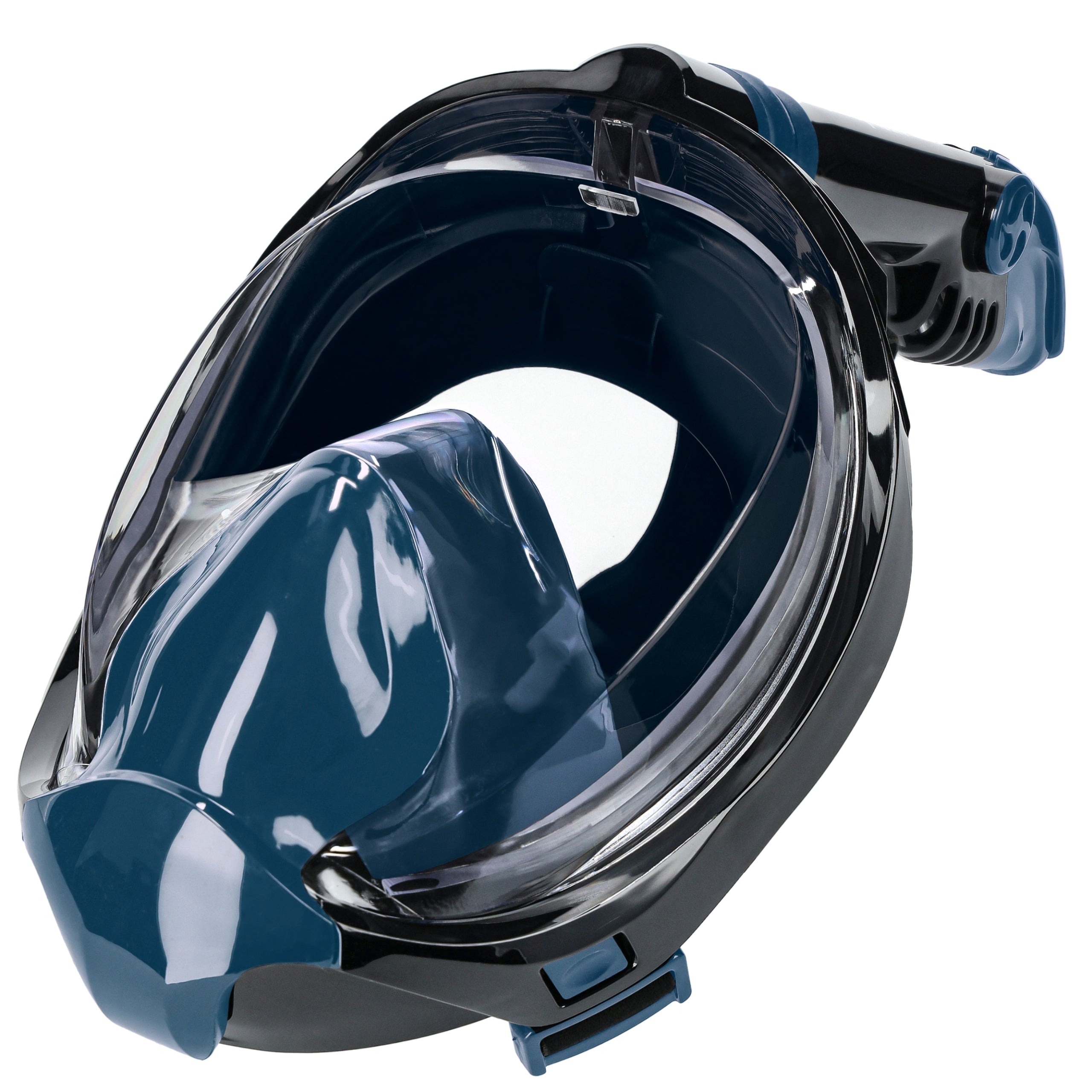 SNORKEL MASK FULL FACE FOR WATER DOES NOT EVAPORATE L/XL PRO Model Maska do nurkowania snorkelingu składana - zestaw