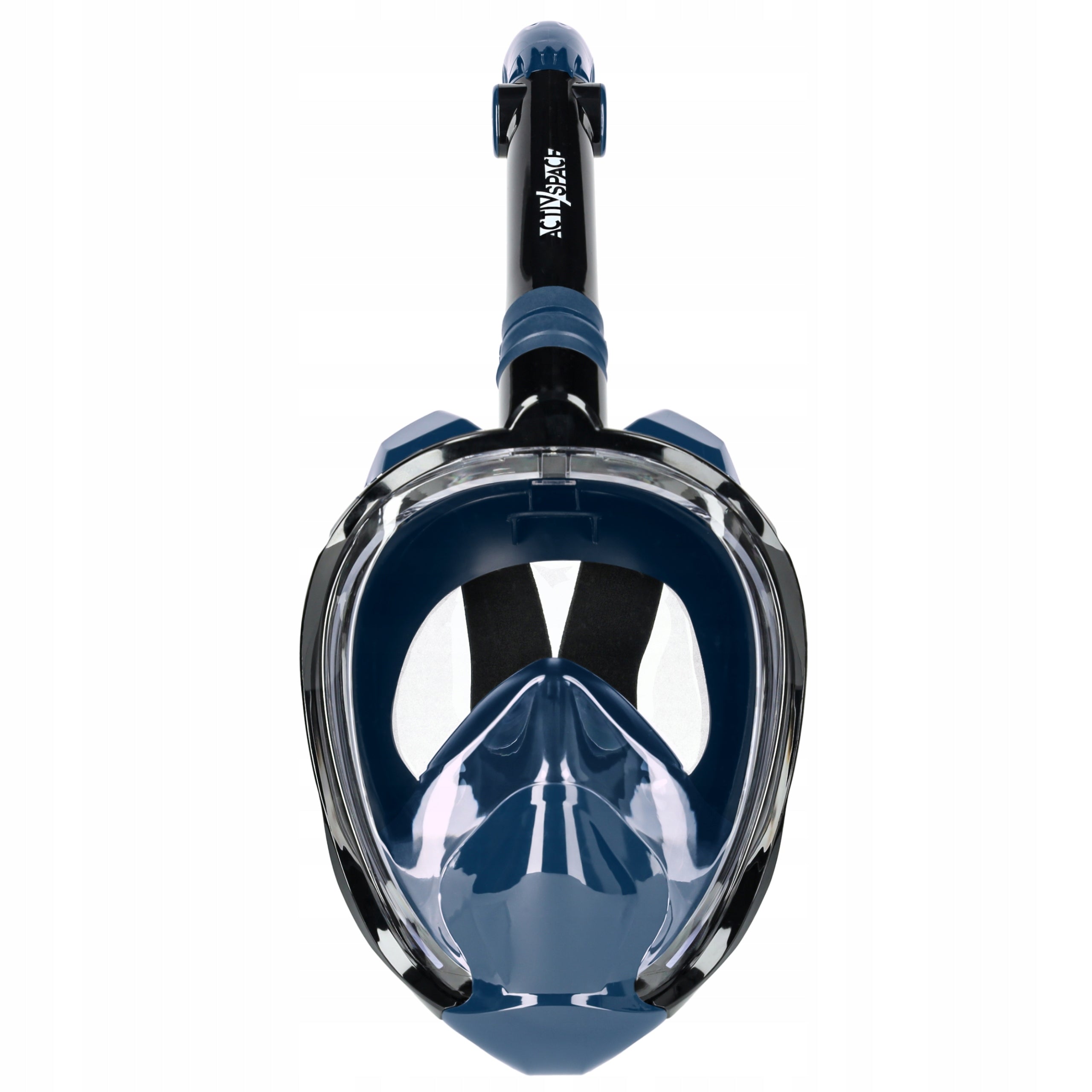 SNORKEL MASK FULL FACE PANORAMIC FOR WATER S/M PRO Color blue