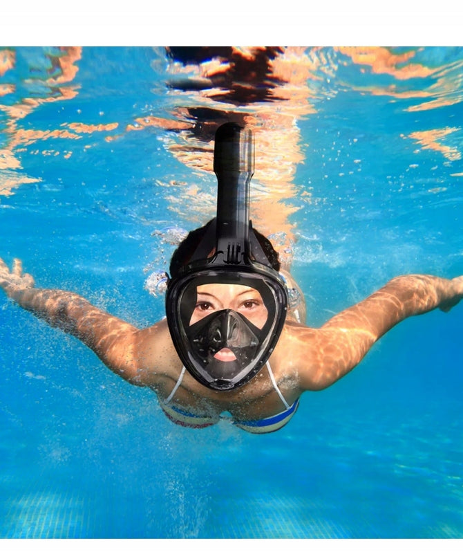 SNORKELING DIVING MASK FULL FACE Non-Pairing AntiFog S/M 180° Manufacturer code S032-1