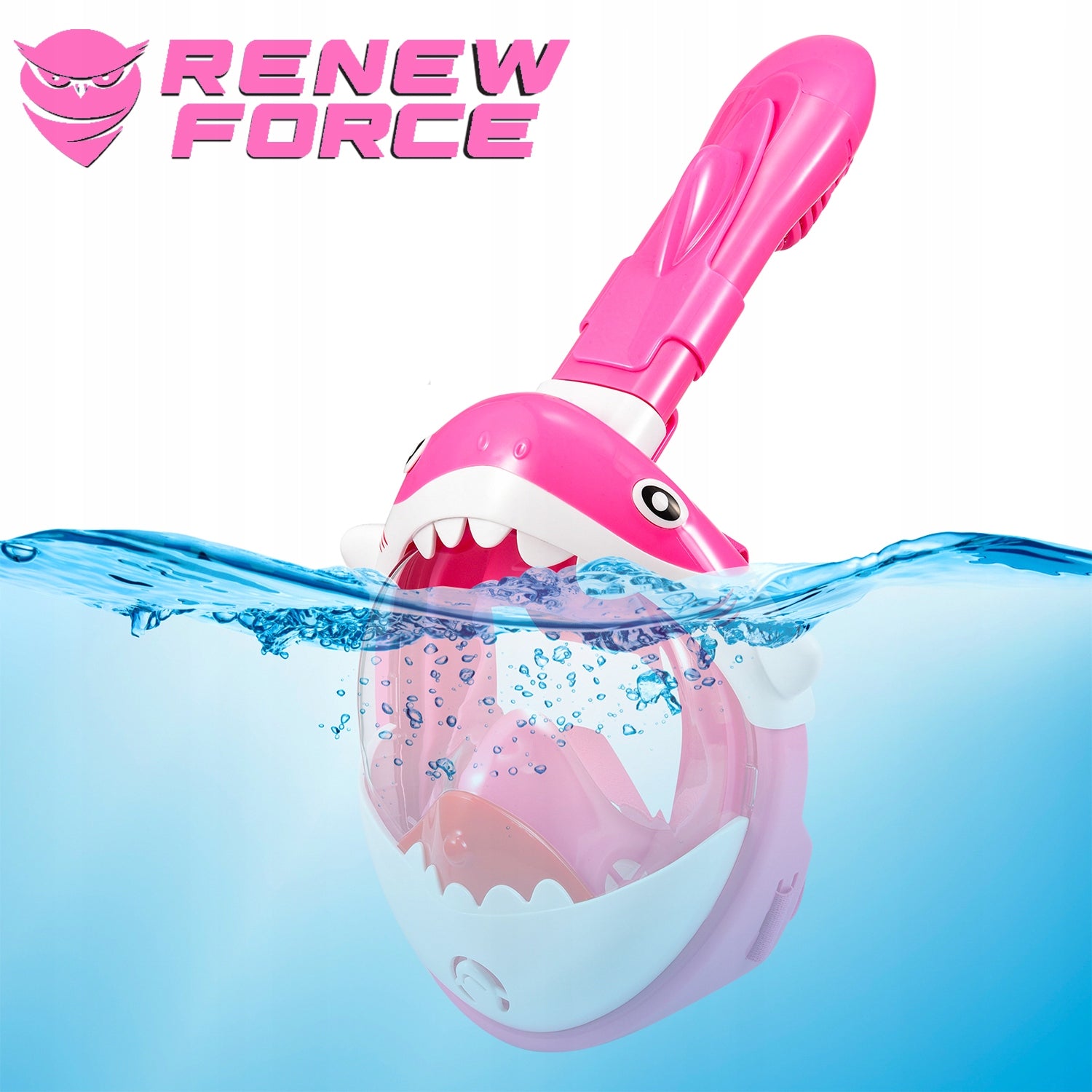 SNORKELING MASK S/XS FOR CHILDREN FULL FACE FOR SWIMMING Packaging status original