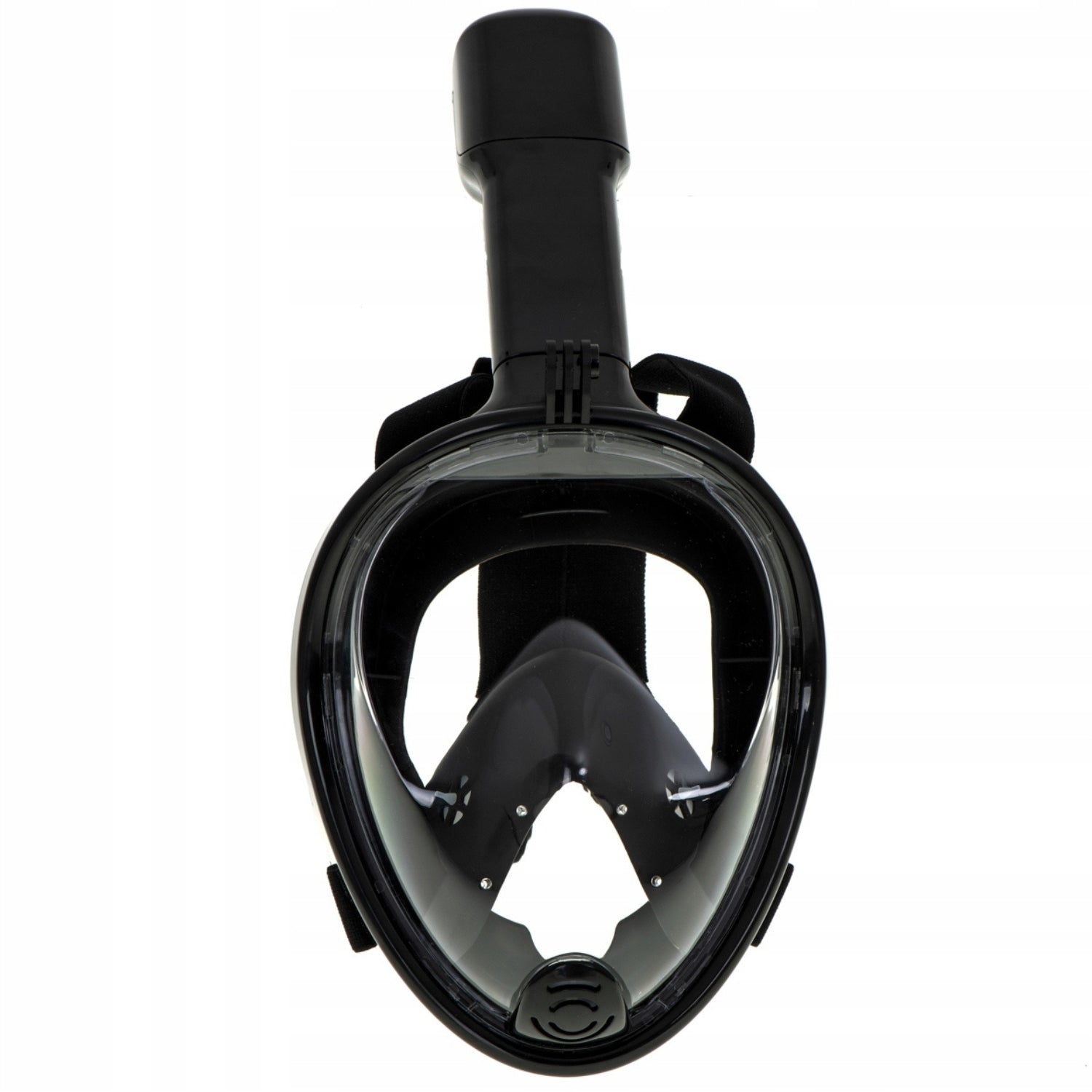 SNORKELING MASK WITH TUBE FULL FACE FOLDING L/XL BLACK Kind full face