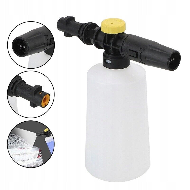 SNOW FOAM GUN, FOR CAR CLEANING, FOAM SPRAYER Operating pressure 0 bar