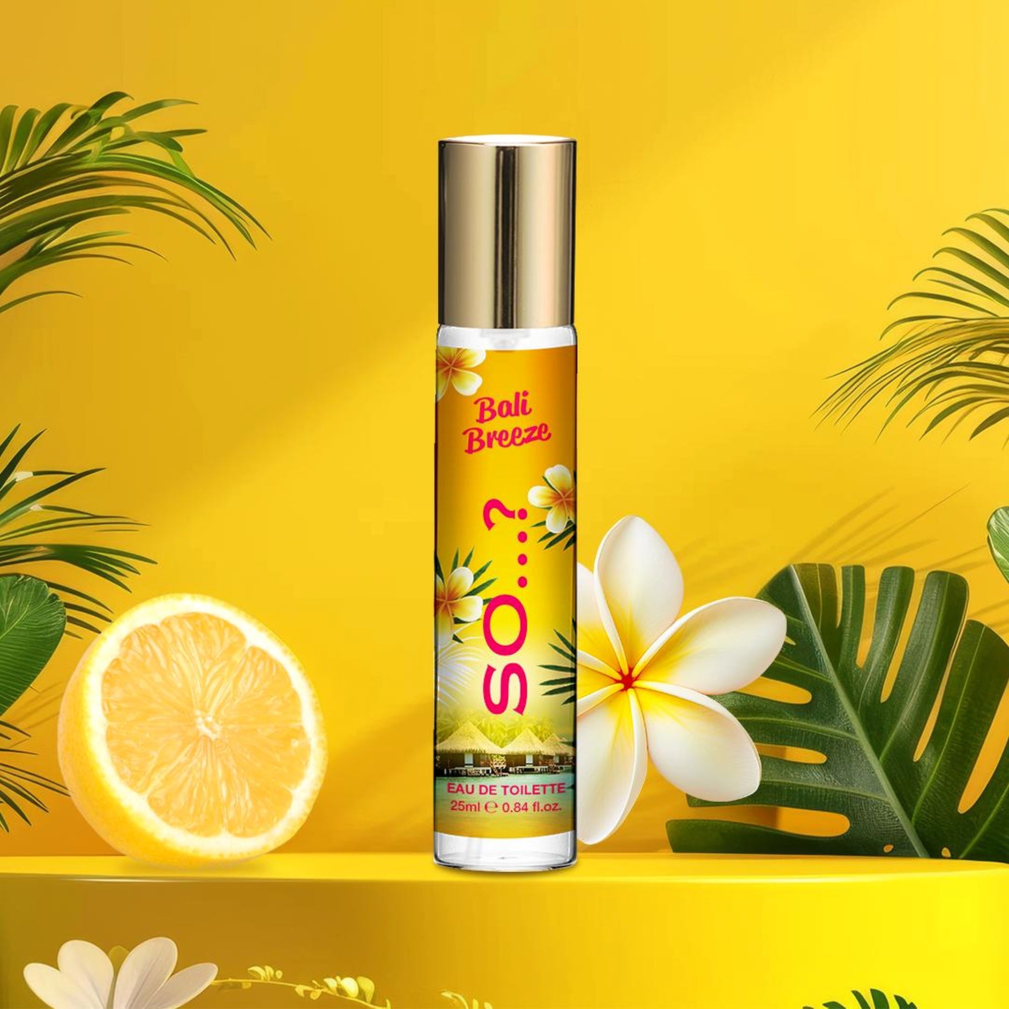 SO...? Bali Breeze Eau De Toilette 25 ml, Women's Perfume Packaging volume 25 ml