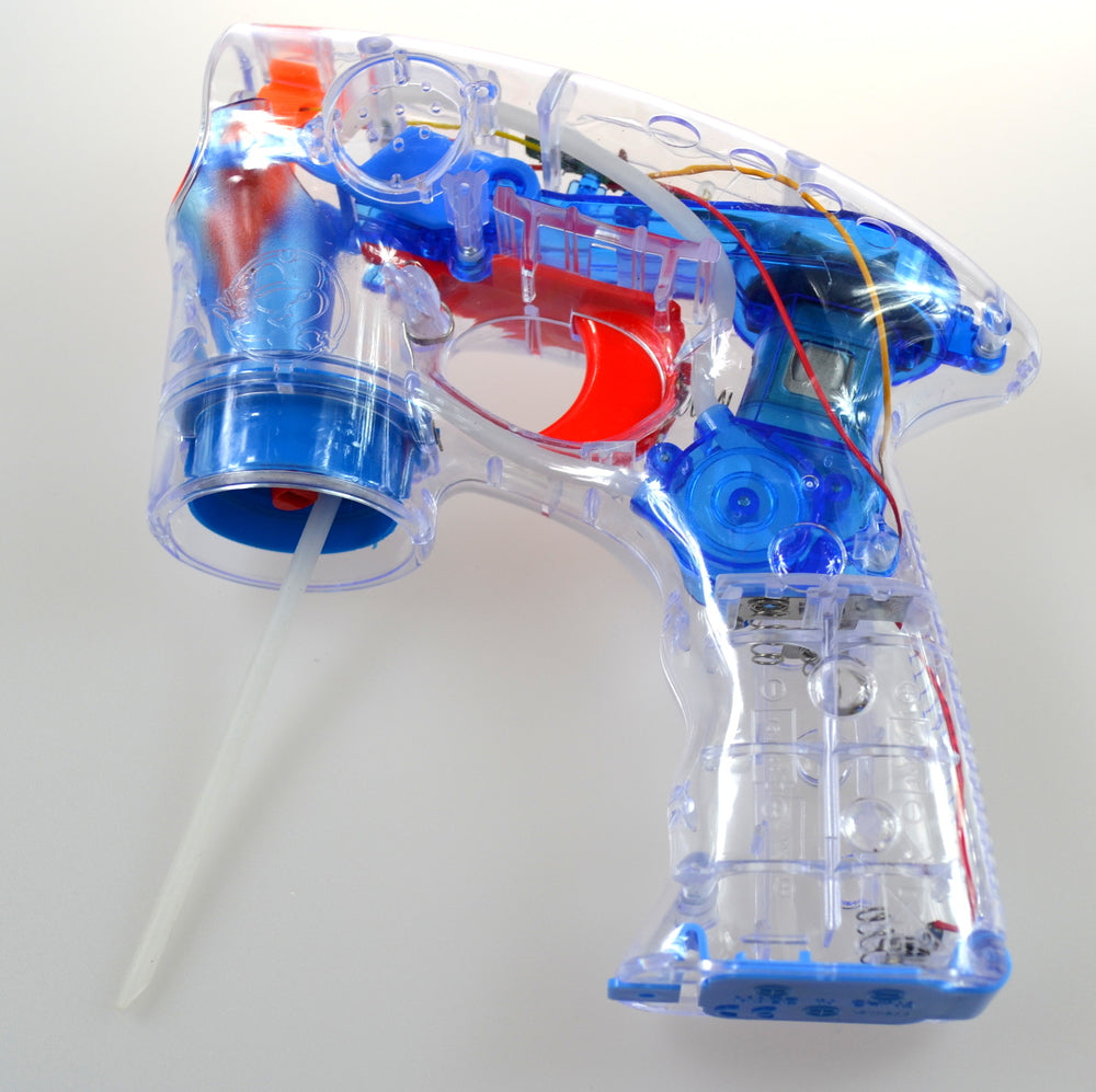 SOAP BUBBLE GUN AUTOMATIC SOAP BUBBLES Kid's age 3＋ years
