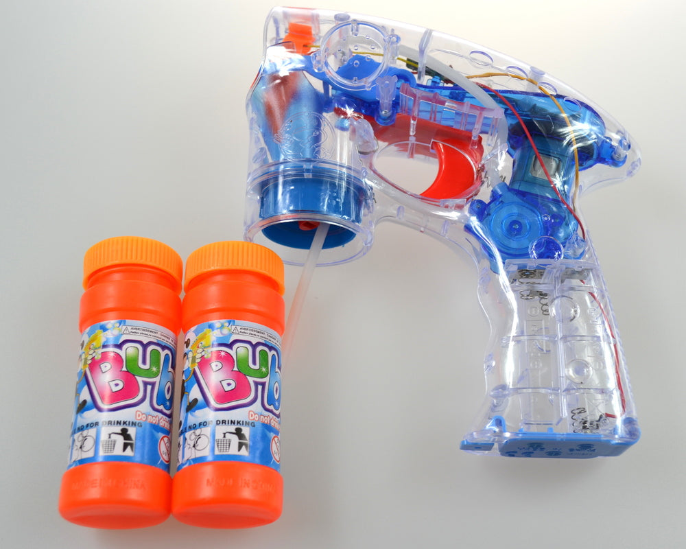 SOAP BUBBLE GUN AUTOMATIC SOAP BUBBLES Kind pistols