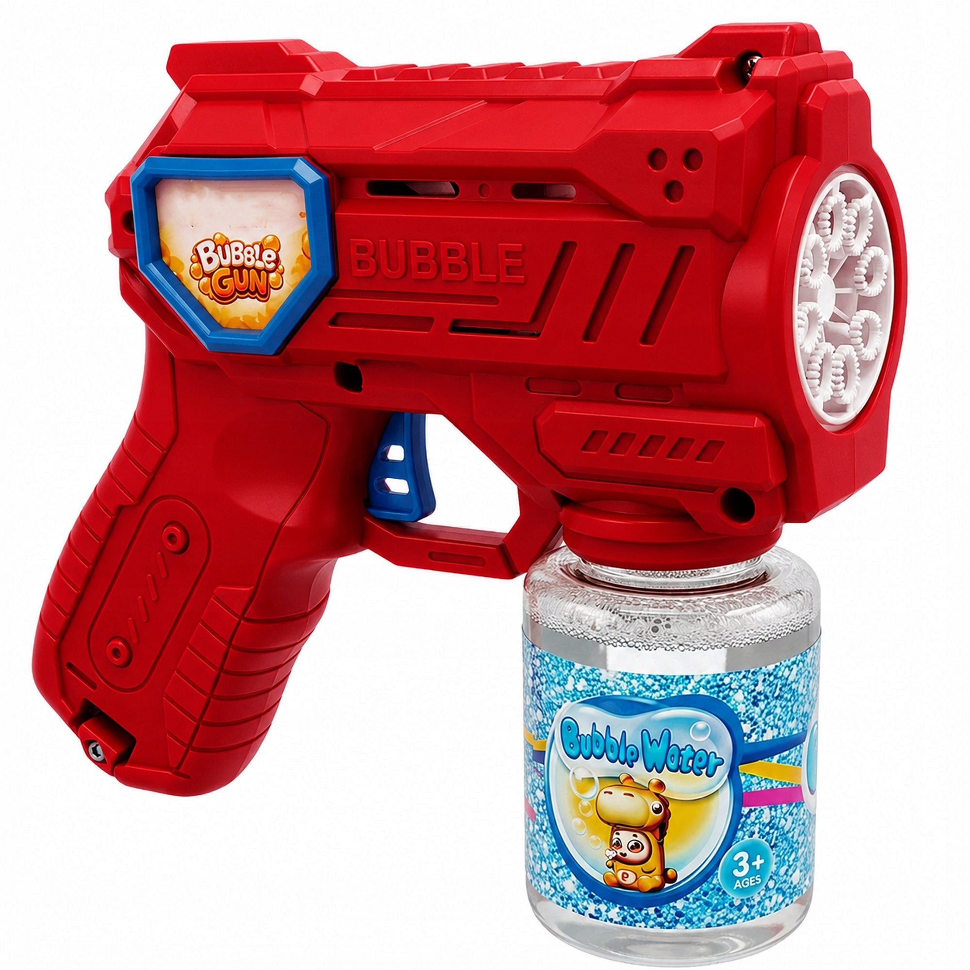 SOAP BUBBLE GUN FOR SOAP BUBBLES 70ML AUTOMATIC BATTERY OPERATED Kind pistols