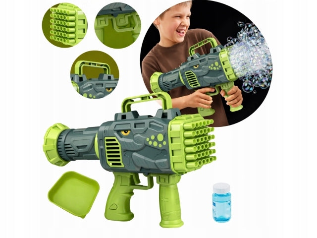 SOAP BUBBLE GUN ILLUMINATED AUTOMATIC 100ML FOR CHILDREN