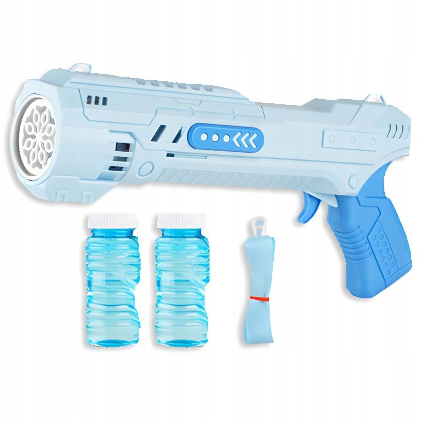 SOAP BUBBLE GUN SOAP BUBBLE MACHINE BAZOOKA AUTOMATIC +LIQUID Brand no brand