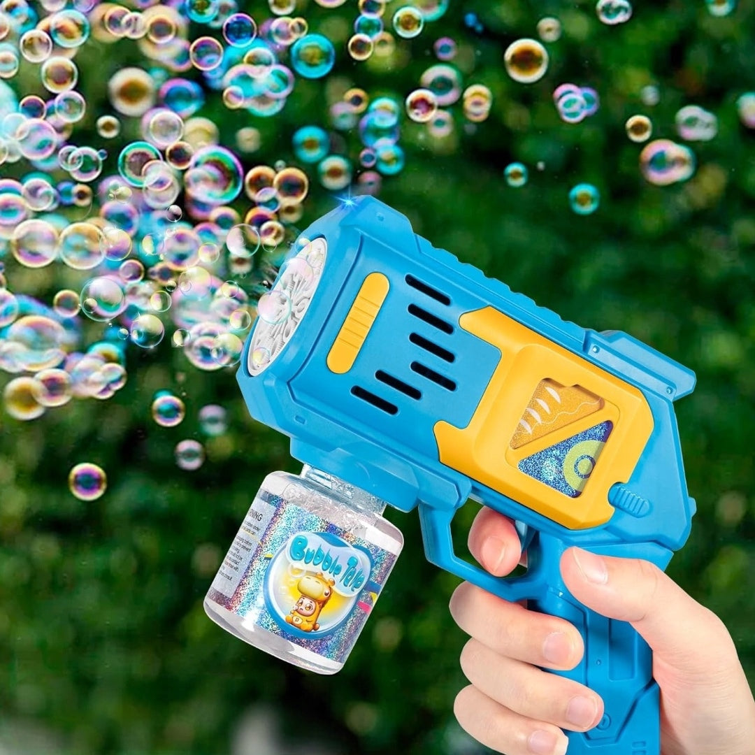 SOAP BUBBLE GUN SOAP BUBBLE MACHINE LED LIGHTING +LIQUID Brand no brand