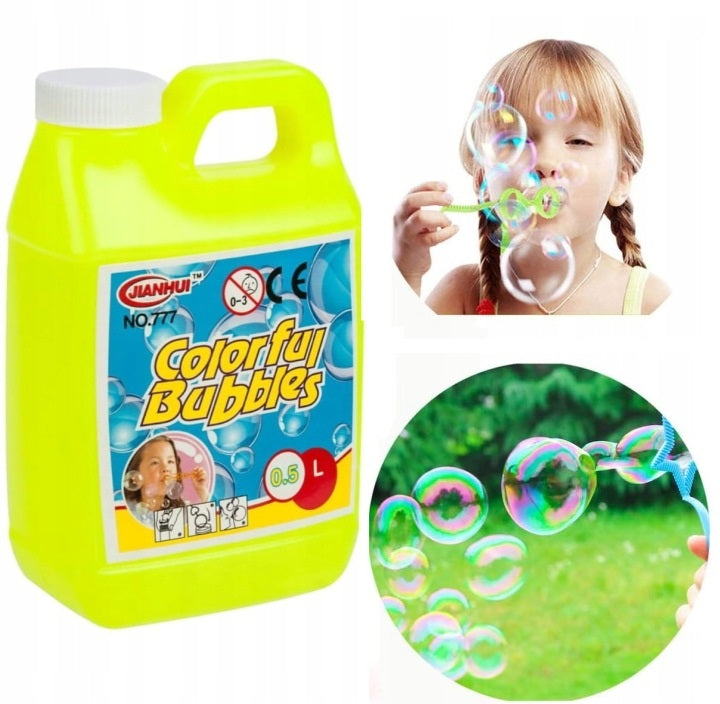 SOAP BUBBLE LIQUID 500ML 0,5L SOAP BUBBLE STOCK