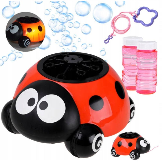 SOAP BUBBLE MACHINE LADYBUG SOAP BUBBLE RIDES USB LIGHT EAN (GTIN) 5905692207193