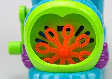 SOAP BUBBLE MACHINE LOCOMOTIVE SOAP BUBBLE MACHINE LIQUID SET Kid's age 3＋ years