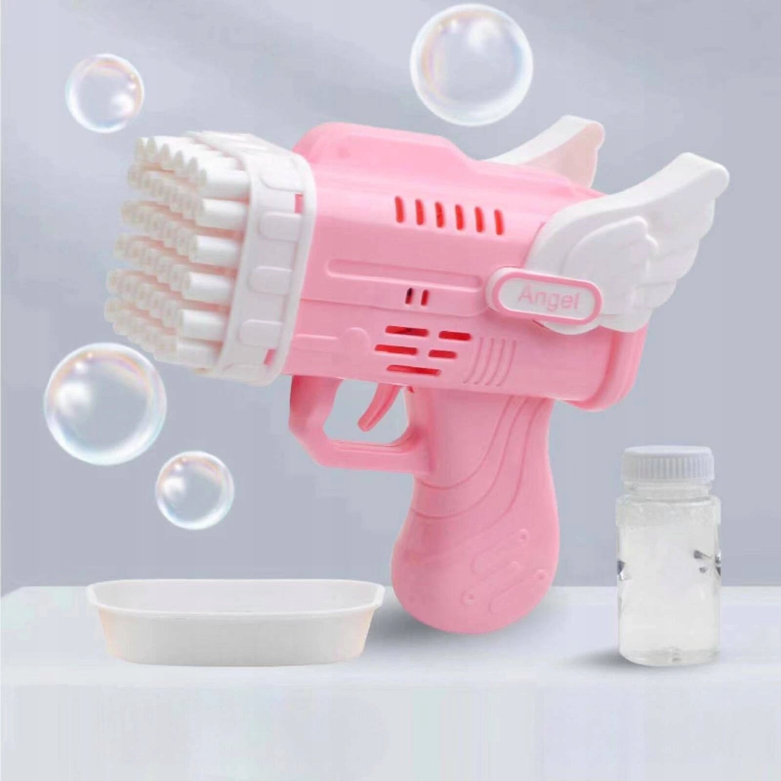 SOAP BUBBLE MAKER ANGEL GUN EJECTS LIQUID ANGEL Manufacturer code 5907419782495